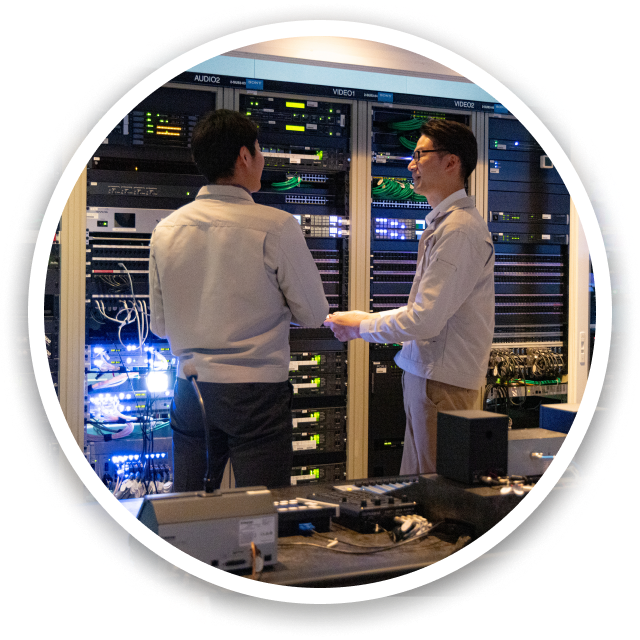 サーバー室の様子